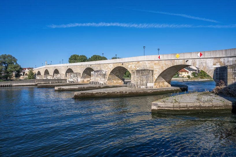 The Stone Bridge in Regensburg by ManfredFotos