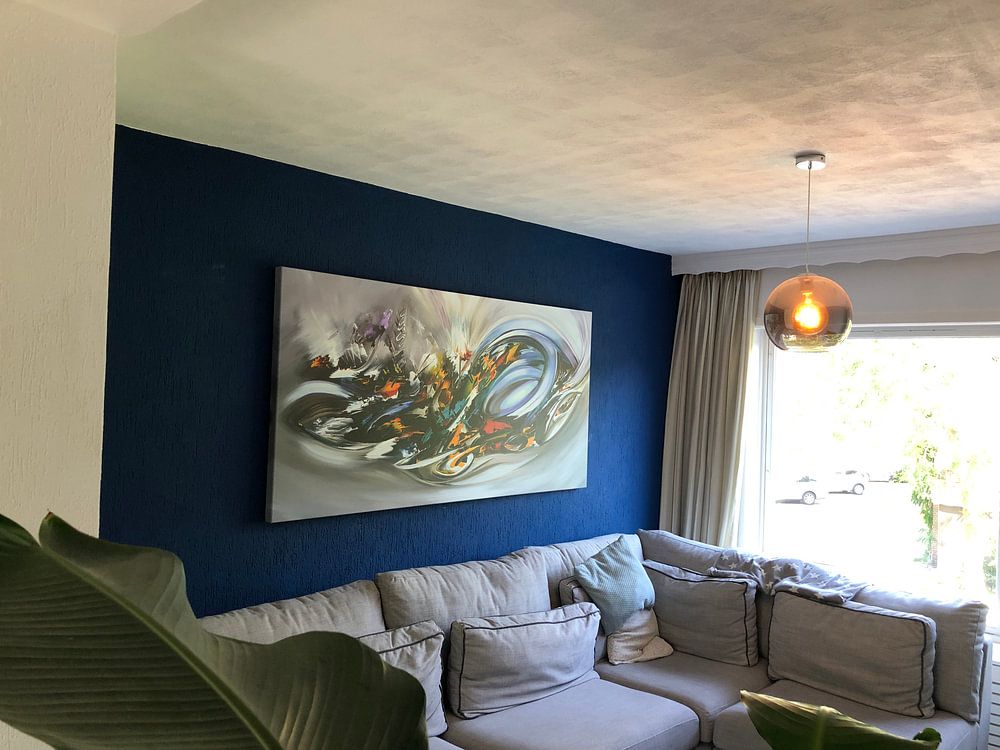 Blue Light  van Gena Theheartofart 