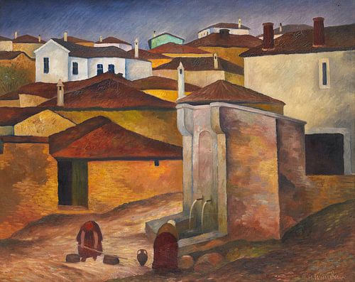 Fontein in Veles (Macedonië), Gustav Wunderwald