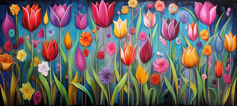 Tulip by Eye catching paintings