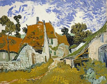Street in Auvers-sur-Oise, Vincent van Gogh