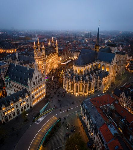 Kerst op de Grote Markt in Leuven