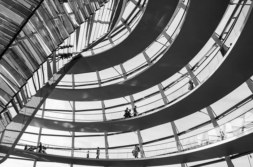 Die Reichstagskuppel in Berlin von Marian Sintemaartensdijk