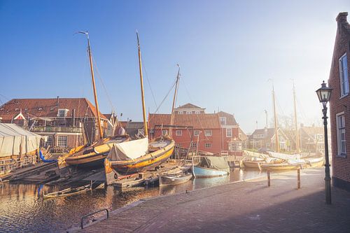Botterwerf Van Spakenburg in der Morgensonne