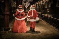 meneer de kerstman en mevrouw de kerstvrouw