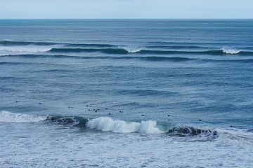 Nieuw Zeeland - Surfers van Maurice Weststrate