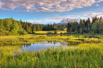 Tennsee bij Krün in het Karwendelgebergte (Beieren) van ManfredFotos