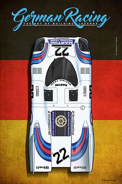 Duits racen, 917 Martini Nr.22 van Theodor Decker