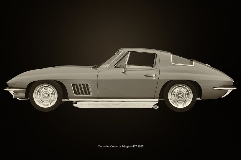 Chevrolet Corvette Stingray 1967 von Jan Keteleer