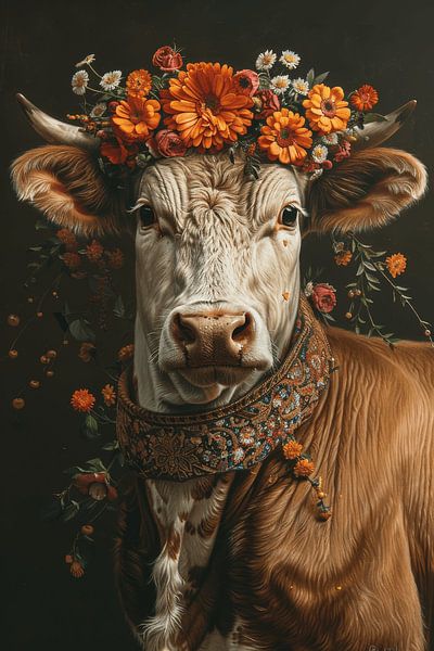 Kuh von Poster Art Shop