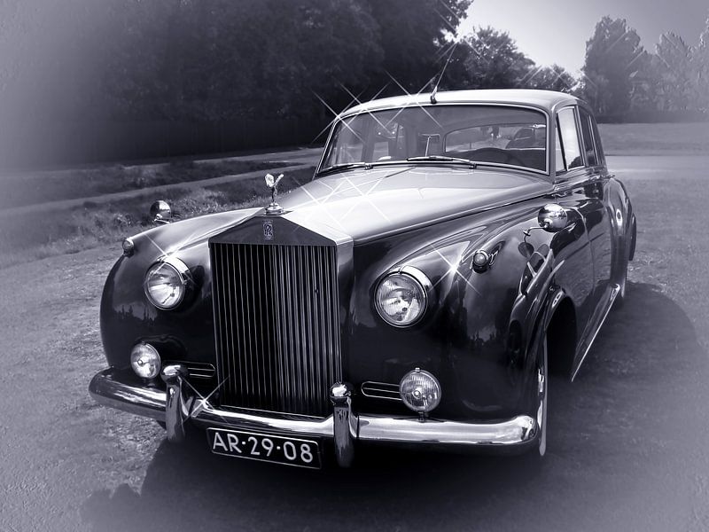 Auf dem Rolls... (Rolls Royce) von Caroline Lichthart