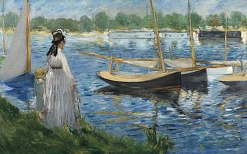 Oevers van de Seine bij Argenteuil, Édouard Manet