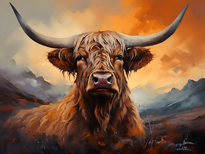 Schotse Hooglander by PixelPrestige