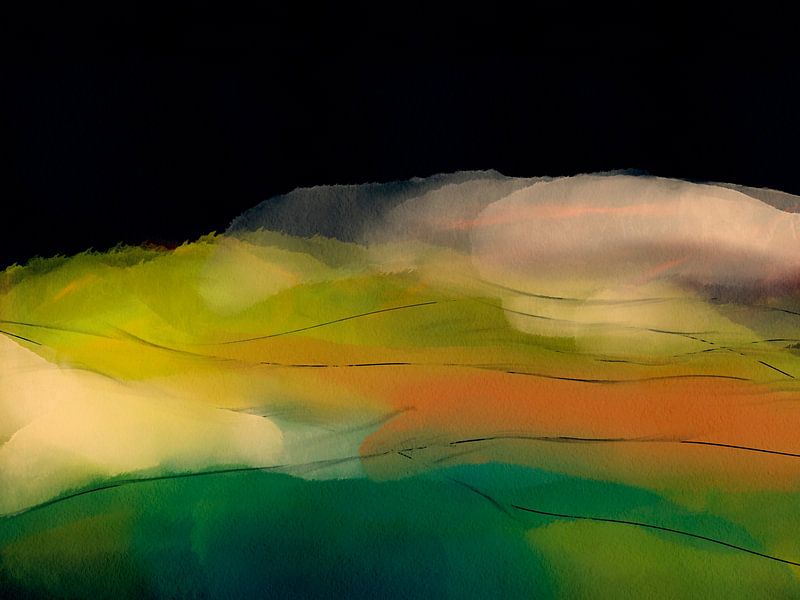 Abstract 1, Landscape by Ana Rut Bre
