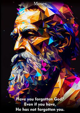 Moses Quotes by WpapArtist WPAP Artist