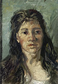 Kopf einer Frau, Vincent van Gogh - 1885
