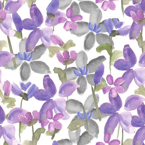 Purple Magic Flowers