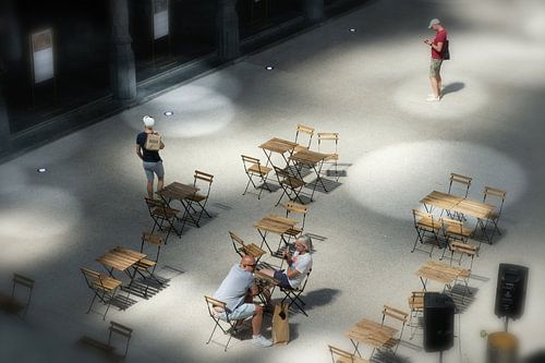 terrasje in het spotlicht