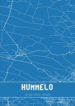 Blueprint | Carte | Hummelo (Gelderland) sur Rezona