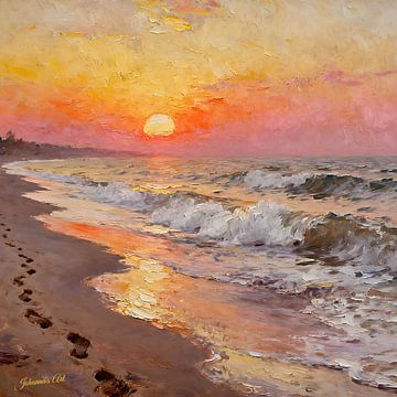 Küstengeflüster 6 von Johannas Art Creations