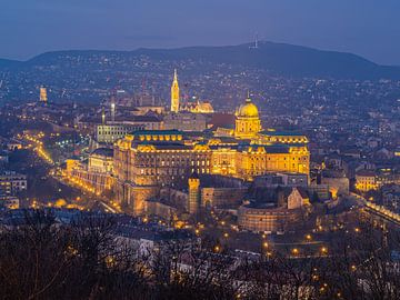 Abendstimmung über der Budaer Burg