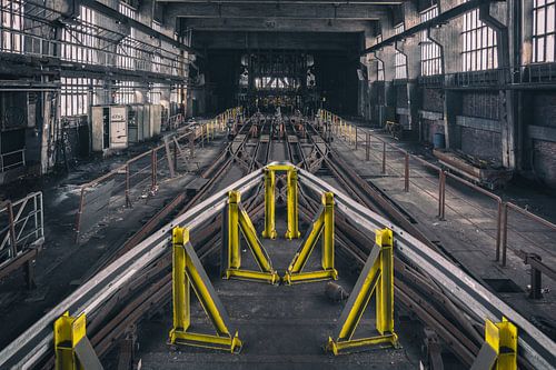 Industrie abandonnée exploration urbaine sur Dafne Op 't Eijnde