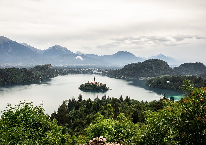Lac Bled Slovénie par A.Westveer