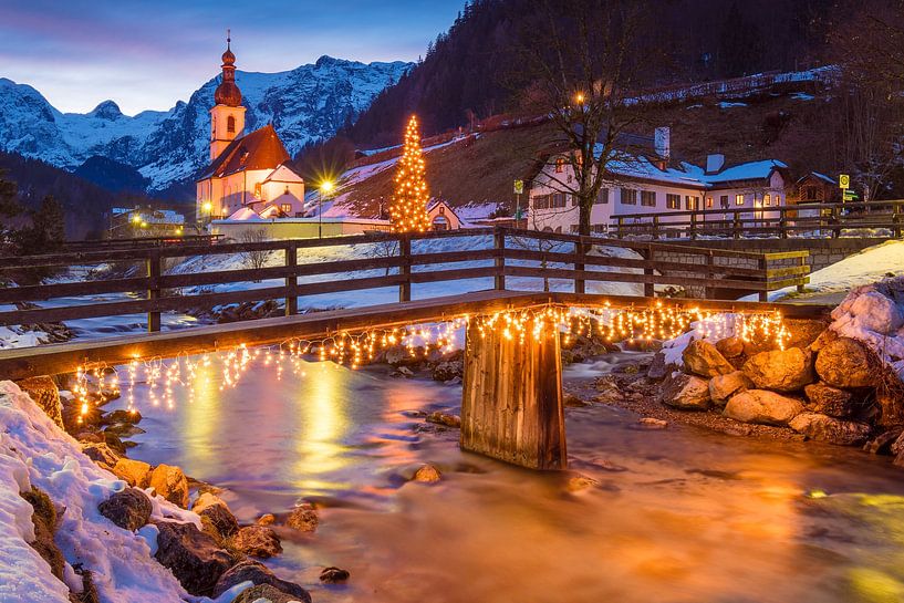 Winter in Ramsau van Martin Wasilewski