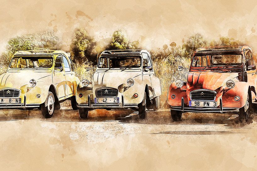 Oldtimer Duck by Peter Roder