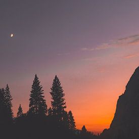 Sunset Yosemite National Parc von Michelle van den Hondel