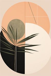 Geometrische Natur | Moderne Botanische Kunst