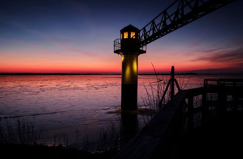 Pseudo-lighthouse  at Oostmahorn