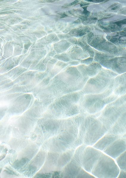 Blue water by David Potter