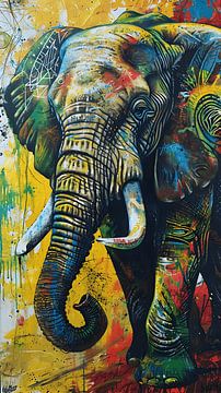 Pinsel Elefant von Dreamweaver Designs