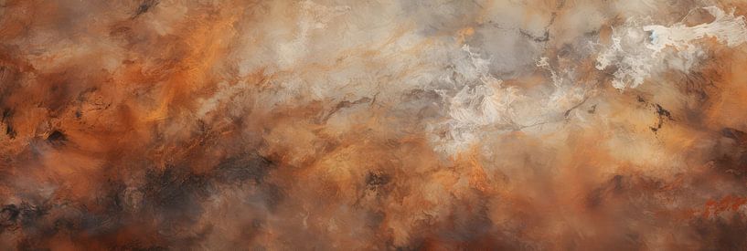 Hintergrund in schlammigen braunen Steintönen von Art Bizarre