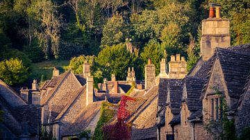 The roofs of Castle Combe by Robert Ruidl