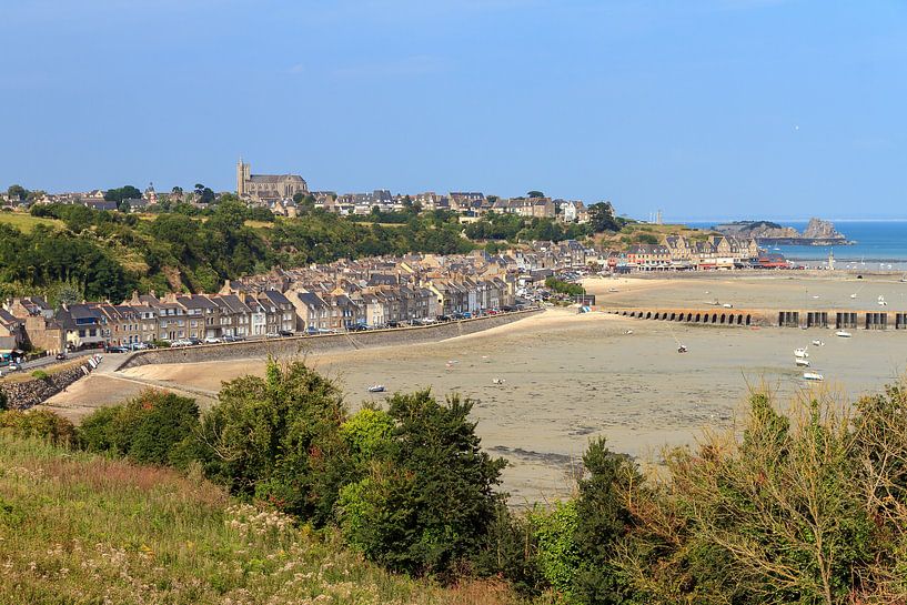 Uitzicht over Cancale in Bretagne von Dennis van de Water