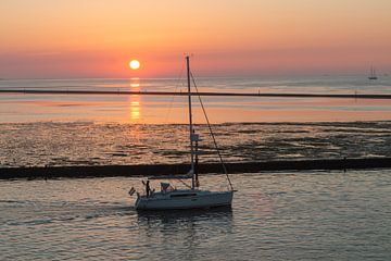 Lever de soleil sur Terschelling sur Rijk van de Kaa