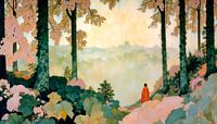 Dagdromer in het bos van FRESH Fine Art thumbnail