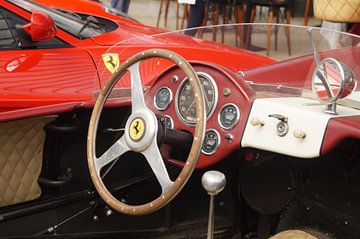 Classic Ferrari interieur van Joost Prins Photograhy