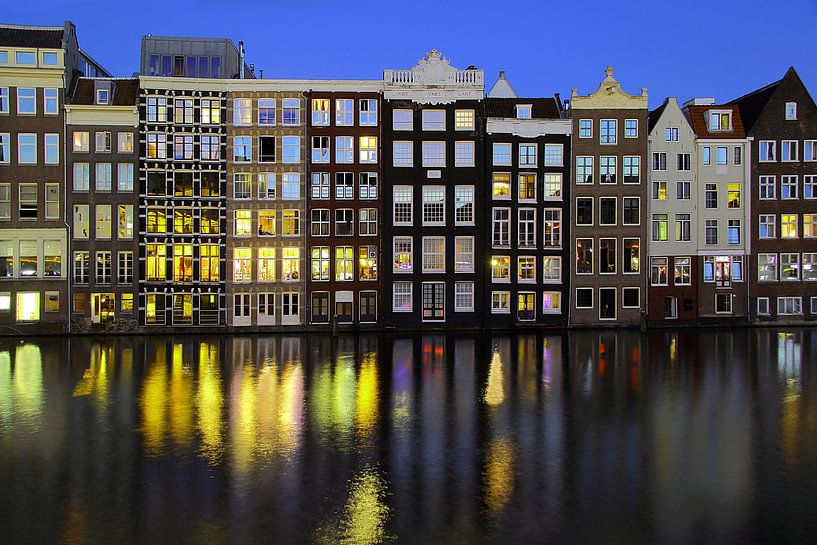 Canal houses Amsterdam by Patrick Lohmüller