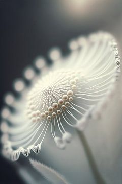 Fleur de perles blanches sur Treechild