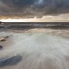 Harde wind bij het IJsselmeer van Ron Buist
