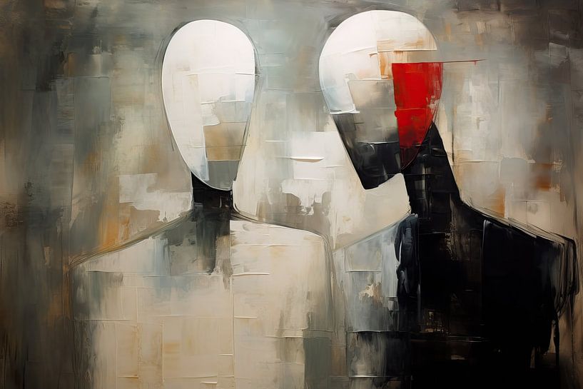 The Kiss by Eye catching paintings