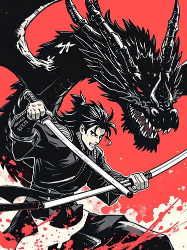 Samouraï tueur de dragon