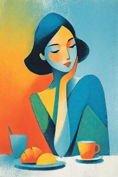 Frau beim Frühstück | Chill Vibe