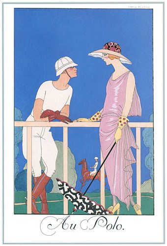 George Barbier – Au Polo