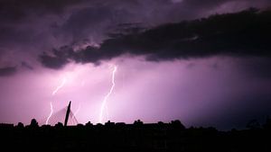Blitzschlag von Jan van der Knaap