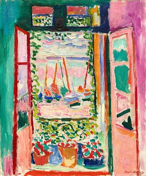 Henri Matisse. Open venster