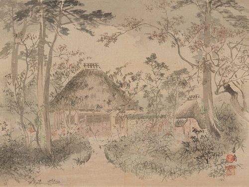 Motif tiré de Yōfu gajō (Picture Album of the Peaceful Capital)